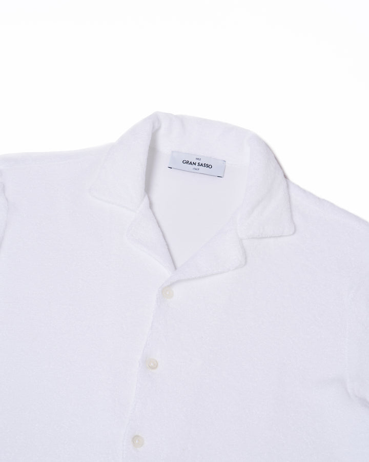 Terrycloth shirt - White