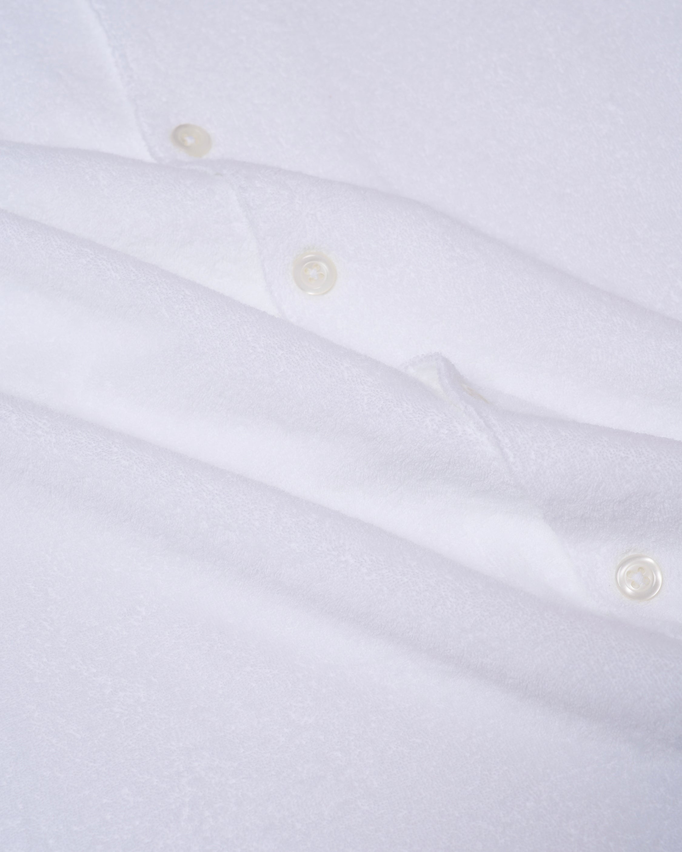 Terrycloth shirt - White