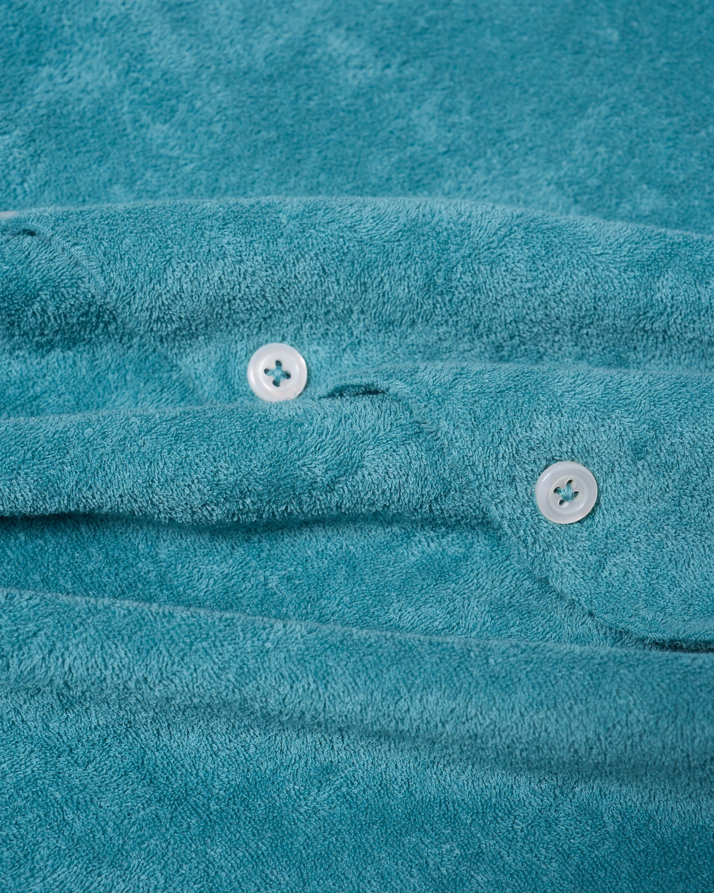 Terrycloth shirt - Aqua blue