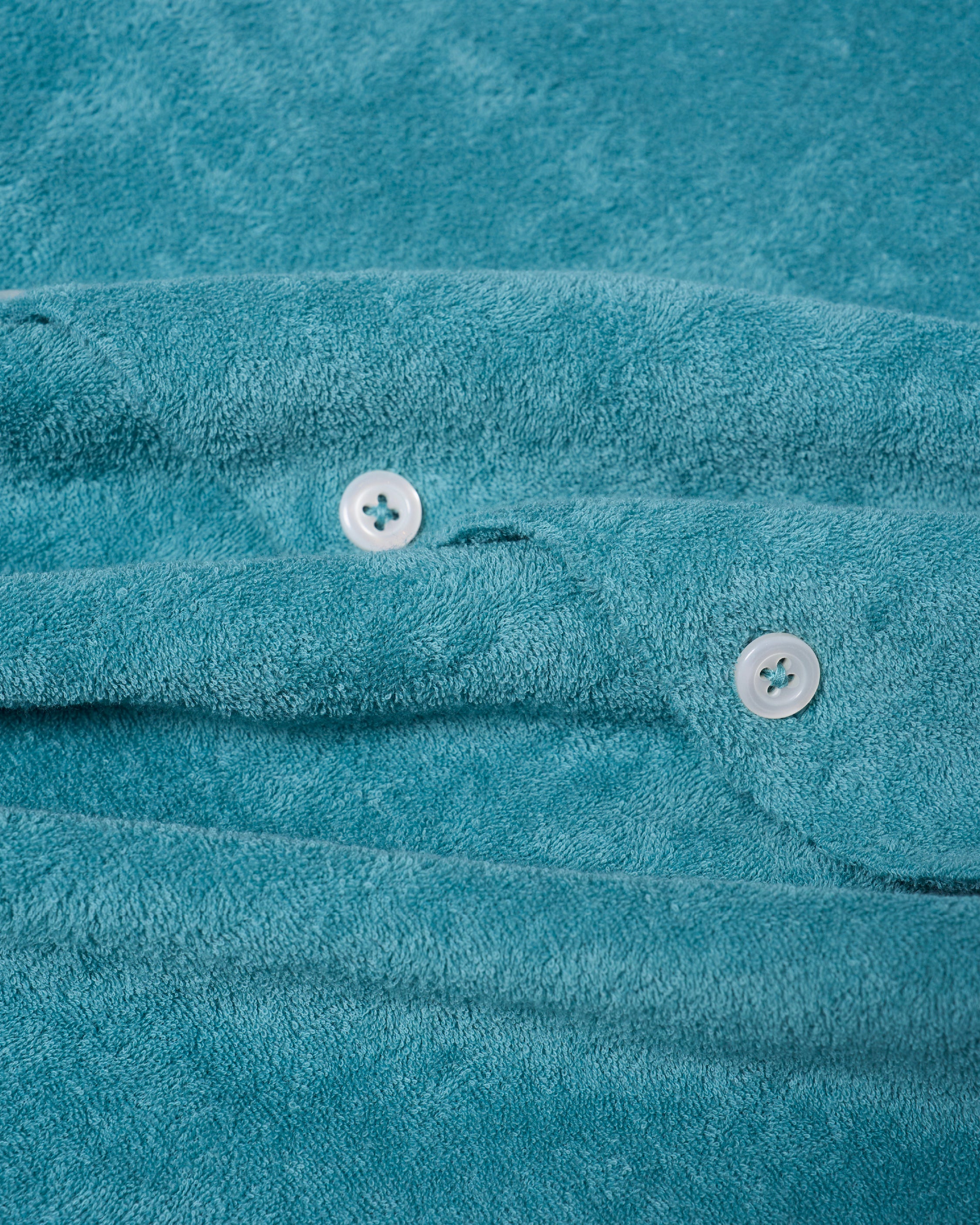 Terrycloth shirt - Aqua blue